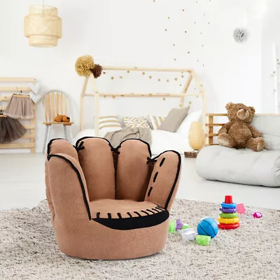 Kids Sofa Five Finger Armrest Chair Couch Children Living Room Toddler Gift • $89.98
