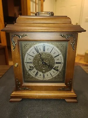 Vintage Urgus 2 Jewel Chime Mantle Clock Germany • $69.99