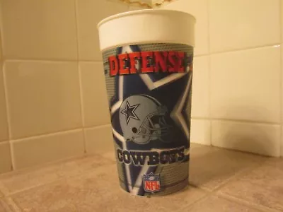 Dallas Cowboys...vintage 3d Style Cup..greg Ellis-dexter Coakley-darren Woodson • $12