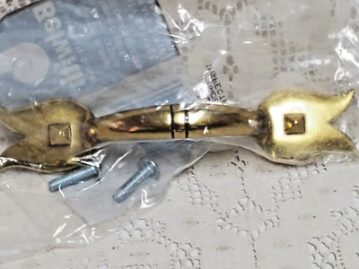 $25.85 • Buy Belwith Keeler P247-LP Brass Handle Pull Cabinet Drawer Hardware Lot Of 8 New
