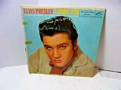 Elvis Loving You LP From 1957 Vinyl Record • $29.25