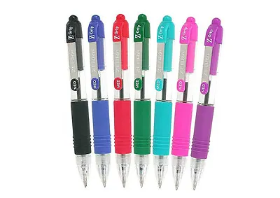 £4.99 • Buy Zebra Z-Grip Mini - Retractable Ballpoint Pen - Pack Of 12 - By Colour