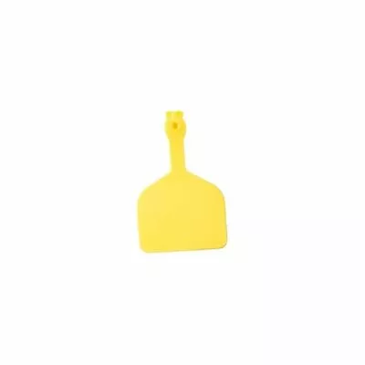 $30.95 • Buy Z Feedlot Cattle Cow Blank Ear Tags YELLOW 50 Count Identification Livestock