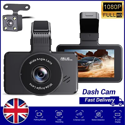 Car HD Micro Dash Cam One Button Plug & Play Camera Video Recorder DVR • £19.99