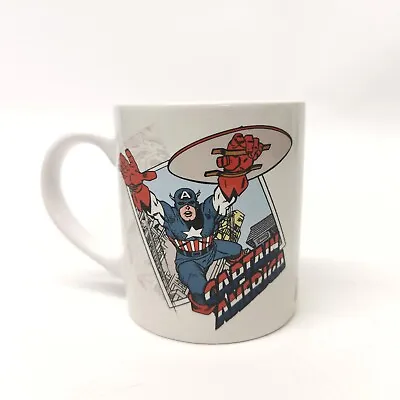 Retro Marvel Captain America Children's Mug Cup The Avengers Comic Gift • £9.99