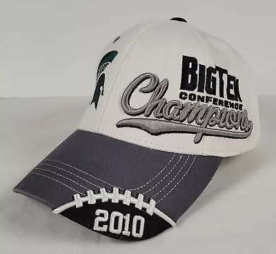 Michigan State Big Ten Conference 2010 Champions Strapback Hat Cap Locker Room • $11.99