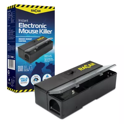 £29.99 • Buy Racan Instant Electronic Mouse Killer Indoor Rodent Kills & Traps Mice Instantly