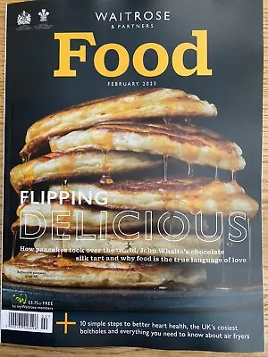£4.99 • Buy Waitrose Food Magazine - February 2023