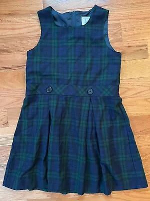 Lands End School Uniform Jumper Navy Blue Hunter Green Size 10 • $16.99