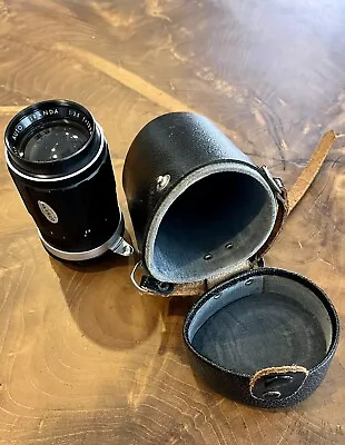 Miranda 135mm Camera Lens With Hard Case 1: 3.5 Made In Japan • $29