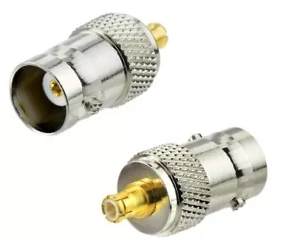 MCX Male Plug To BNC Female RF Adapter Connector X1 • £3.95