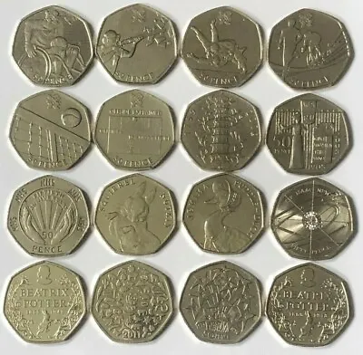 £3.25 • Buy CHEAPEST 50p COINS FIFTY PENCE KEW GARDENS BEATRIX POTTER OLYMPICS BREXIT