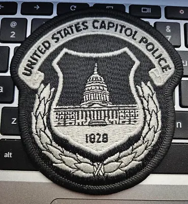 US United States Capitol Police Patch Subdued SWAT USCP Washington DC FBI VA MD • $8