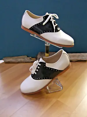 Vintage Walkland Black/white Saddle Shoes US Womens 11M  NOS • $88
