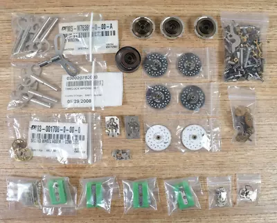 Vtg DIEBOLD TimeLock Parts Lot Movements Springs Dials Winding Keys Etc • $235