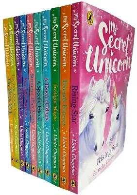 My Secret Unicorn Collection 10 Books Set By Linda Chapman Pack NEW Rising Star • £15.95