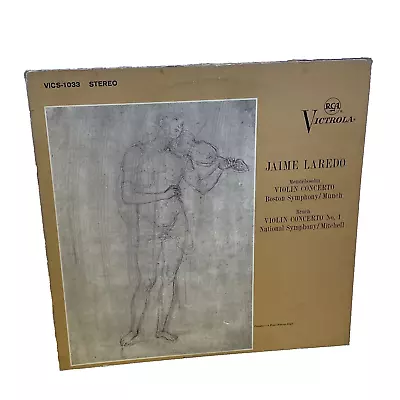 Violin Concerto/Violin Concerto No. 1 (Vinyl 1963) RCA Victrola VICS-1033 VG+ • $12.25