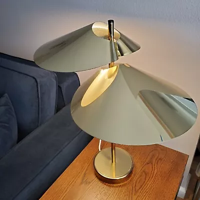 Signed C. Jere 1977 Mid-century  Lily Pad  Table Lamp  • $700