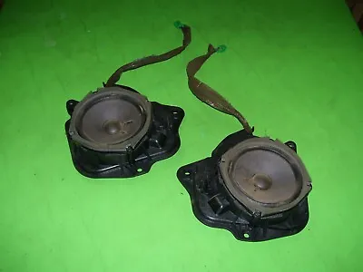 08 SAAB 9-3 2.0 TURBO Left Right REAR DOOR Speakers SPEAKER BOSE Oem TESTED Pair • $64.95