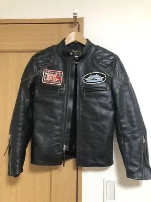 BUCO Leather Riders Jacket Size:36 House Hide From Japan • $1299.99