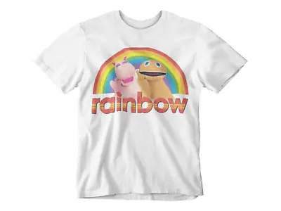 Rainbow T-Shirt Zippy  Movie TV Film Classic Retro Tee Funny Cool 80s 90s UK • £5.99