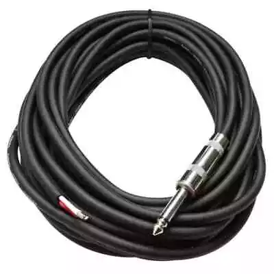 QRW25 - 25 Foot Raw Wire To 1/4 Inch PA DJ Speaker Cable 16AWG • $22.99