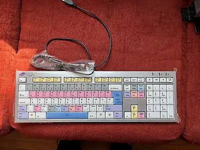 Grass Valley Logic Keyboard LXH-JME7596H AVID Media Editor USB Keyboard Premiere • $25