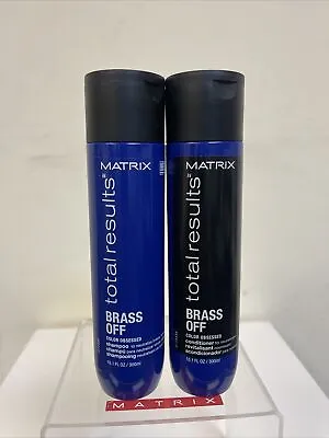Matrix Total Results Brass Off Color Obsessed Shampoo & Conditioner NEW • $25.99