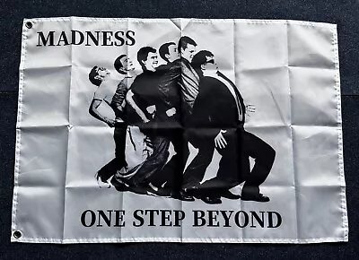 MADNESS ONE STEP BEYOND MUSIC SOUVENIR FLAG- 3x2 FOOT • £6.99