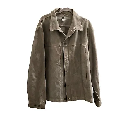 Vtg Marithe Francois Girbaud Trucker Jacket Size XL Grayish Brown Denim Jean • $69.99