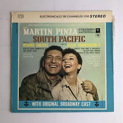 South Pacific Martin & Pinza Original Broadway Cast 12” LP Vintage • $3.25