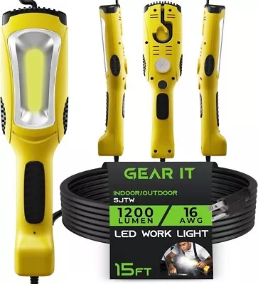 1200 Lumen COB LED Work Light Auto Mechanic W/ 15Ft Plug In Power Cable Handheld • $56.99