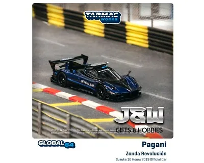 Tarmac Works Pagani Zonda Revolución Suzuka 10 Hours 2019 Official Car 1/64 • $9.99