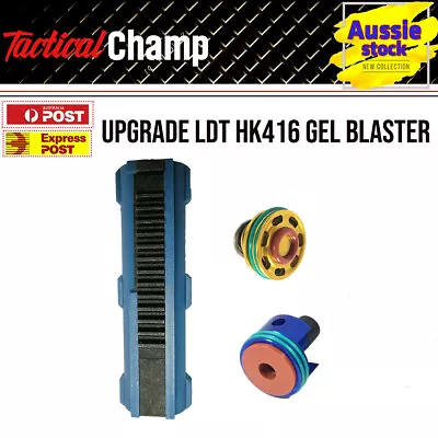 Upgrade LDT 416 Gel Blaster Part Ladder Piston Plunger Nozzle Head Gearbox Kit • $22.96
