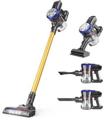 $74.95 • Buy Cordless Stick Vacuum Cleaner 4-IN-1 Handheld Carpet Floor Car Pet Hair - New