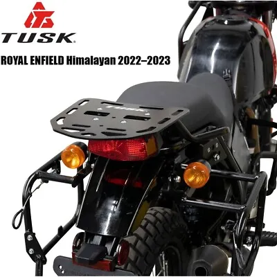 TUSK Rear Luggage Rack Top Case Carrier ROYAL ENFIELD HIMALAYAN 2022-2023 • $81.98