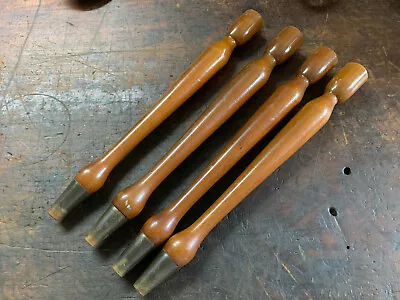 $44.50 • Buy Retro Mid Century Modern Wooden Cigar Furniture Legs