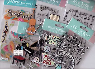 Jolee's MUSIC THEATER BAND Themed Embellishment Stickers~U Pick~Quick Ship! • $2.49