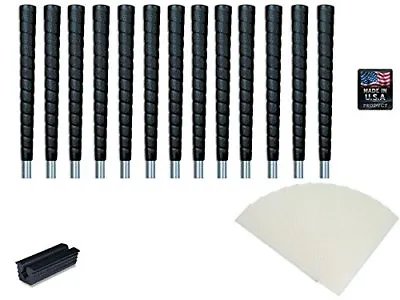 13 Tacki-Mac Jumbo Size Pro Tour Wrap Golf Grip Kit 13 Grip Tape 1 Rubber Clamp • $49.95