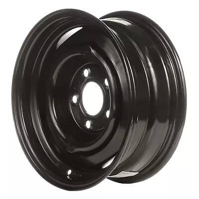 Steel Wheel 15X6 Black 5X5 Bolt Pattern • $96.02