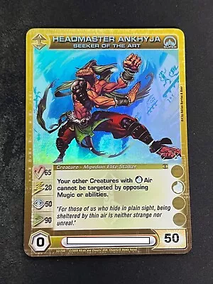 Chaotic Headmaster Ankhyja Seeker Of Art Super Rare Card Max Energy • $9.99