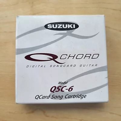 Suzuki Q Chord QCard Digital Soundcard Model QSC-6 HOLIDAY  • $29.99