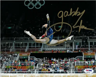 Gabby Douglas Signed 2016 Rio Olympics Gymnastic 8x10 Photo - PSA ITP (Team USA) • $84.95
