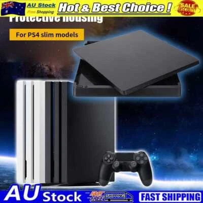 $24.79 • Buy Plastic Faceplate Cover Black Game Accessories For Game Machines (for PS4 Slim)