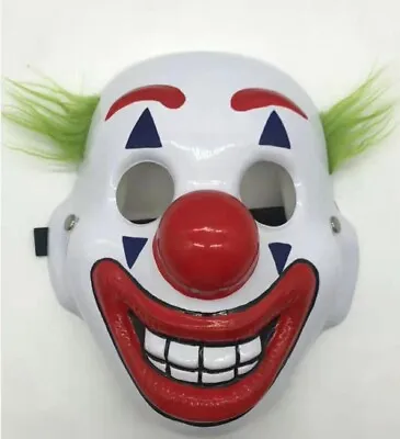 UK Seller Joker Mask Arthur Fleck Cosplay DC Movie Clown Protest Halloween  • £9.99