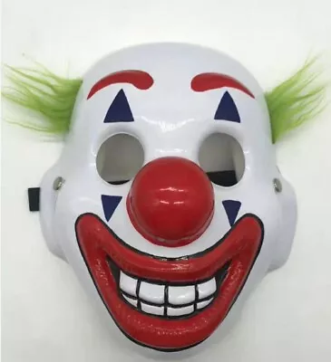 UK Seller Joker Mask Arthur Fleck Cosplay DC Movie Clown Protest Halloween  • £9.99