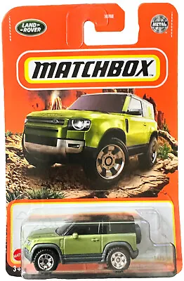 2022 Matchbox Land Rover Defender 90  Metallic Green 11/100 • $3.29