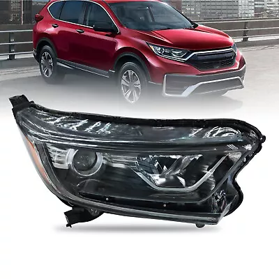 Fit For 2017-2021 Honda CRV LX|EX|EXL Halogen LED DRL Projector Headlights RH • $129.06