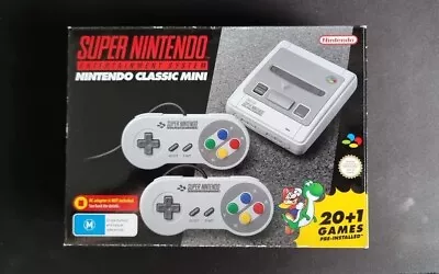 Genuine Super Nintendo Classic MINI - SNES • $149.79