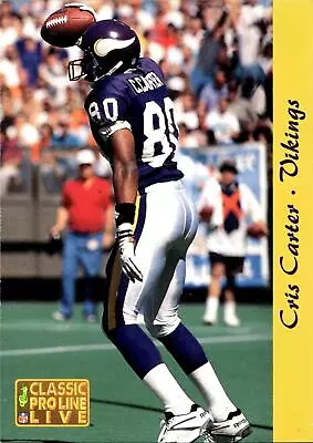 1993 Pro Line Live #159 Cris Carter • $1.48